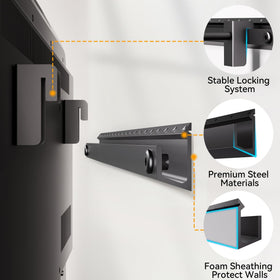 AENTGIU compatibility supports 22–55 inch TVs with VESA patterns