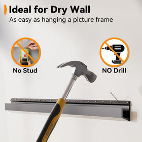 AENTGIU heavy-duty mount supports up to 100 lb securely