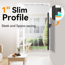 AENTGIU tilt function allows slight viewing angle adjustments