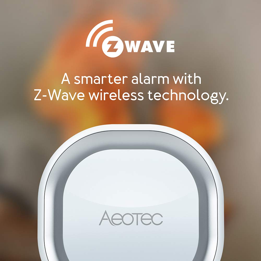 Aeotec Siren 6 visual strobe enhances alert visibility