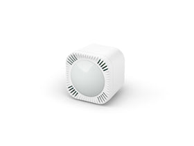 AEOTEC TriSensor 8 side profile highlighting slim body and wall-mounting tabs