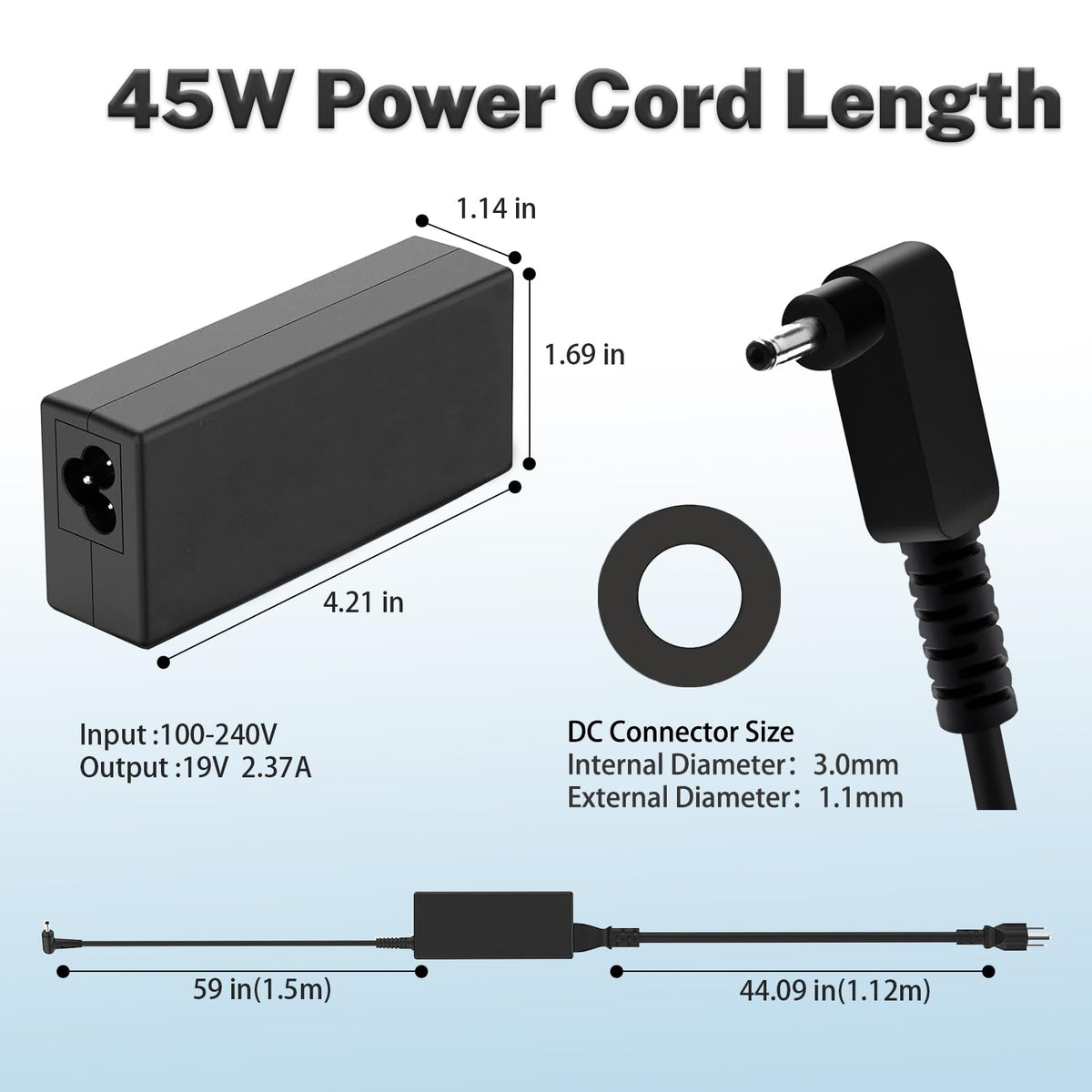 Aetdin charger with short circuit and overheating protections