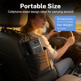 AeternaSol compact design fits neatly in any vehicle.