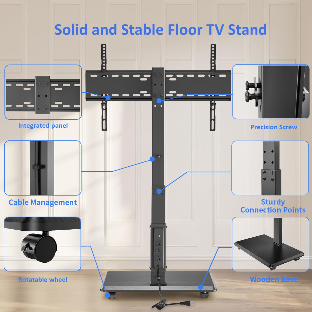 Afaloona cable management channel hiding cords for a tidy setup