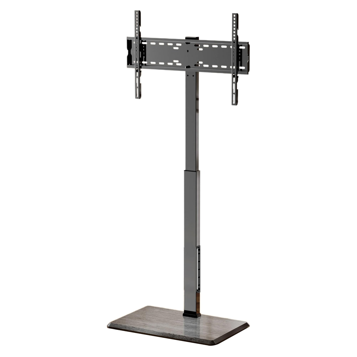 Afaloona TCP01-M-A01 floor TV stand with built-in power outlet and cable management