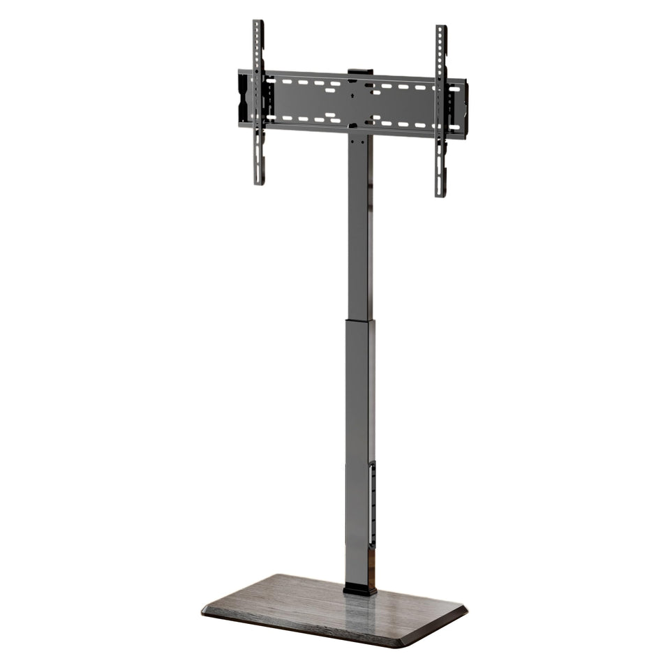 Afaloona TCP01-M-A01 floor TV stand with built-in power outlet and cable management