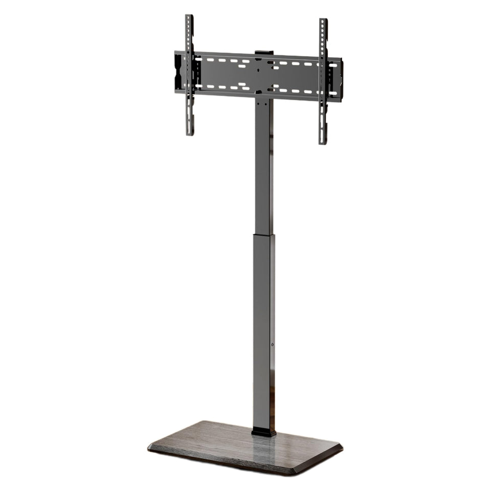 Afaloona universal floor TV stand base with sturdy steel frame supports TVs up to 110 lbs