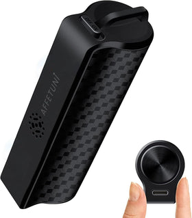 AFFETUNI 128GB magnetic voice recorder front view ideal for meetings.