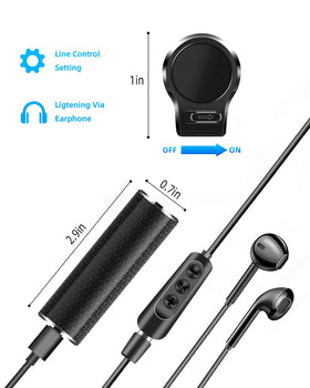 AFFETUNI recording device with secure setup for field interviews.