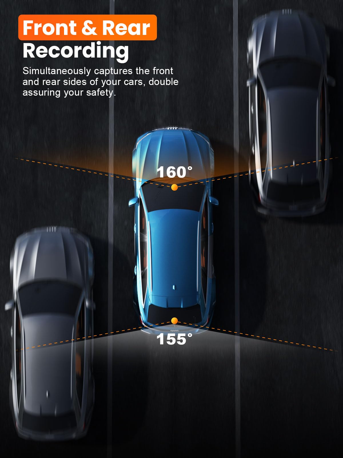 Affver car charger adds a USB port to power devices while recording