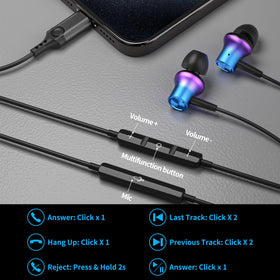 AFGHOA three silicone tip sizes displayed for improved fit and noise isolation