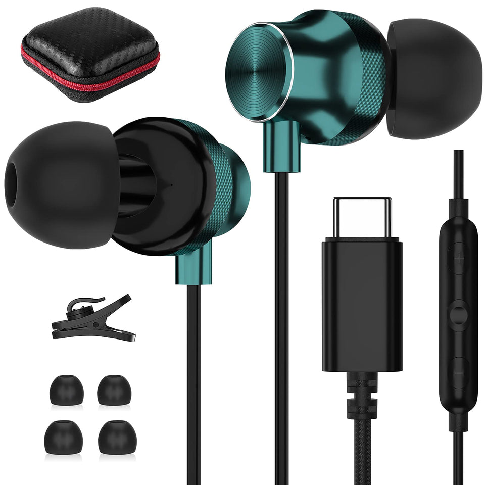 AFGHOA USB-C headphones with in-ear design deliver comfort and secure fit for daily use.