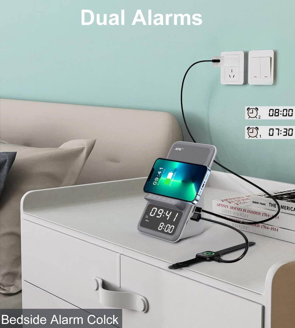 AFK hands-free calling in use with microphone for clearer phone conversations