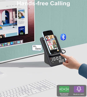AFK lifestyle bedside setting showing reduced clutter and morning readiness benefit