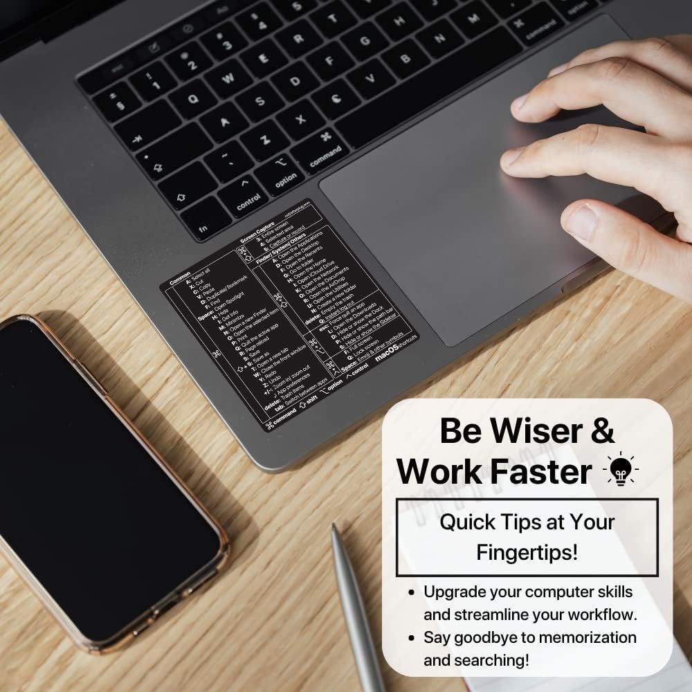 Afterplug black with white text sticker offers high contrast for quick reference.