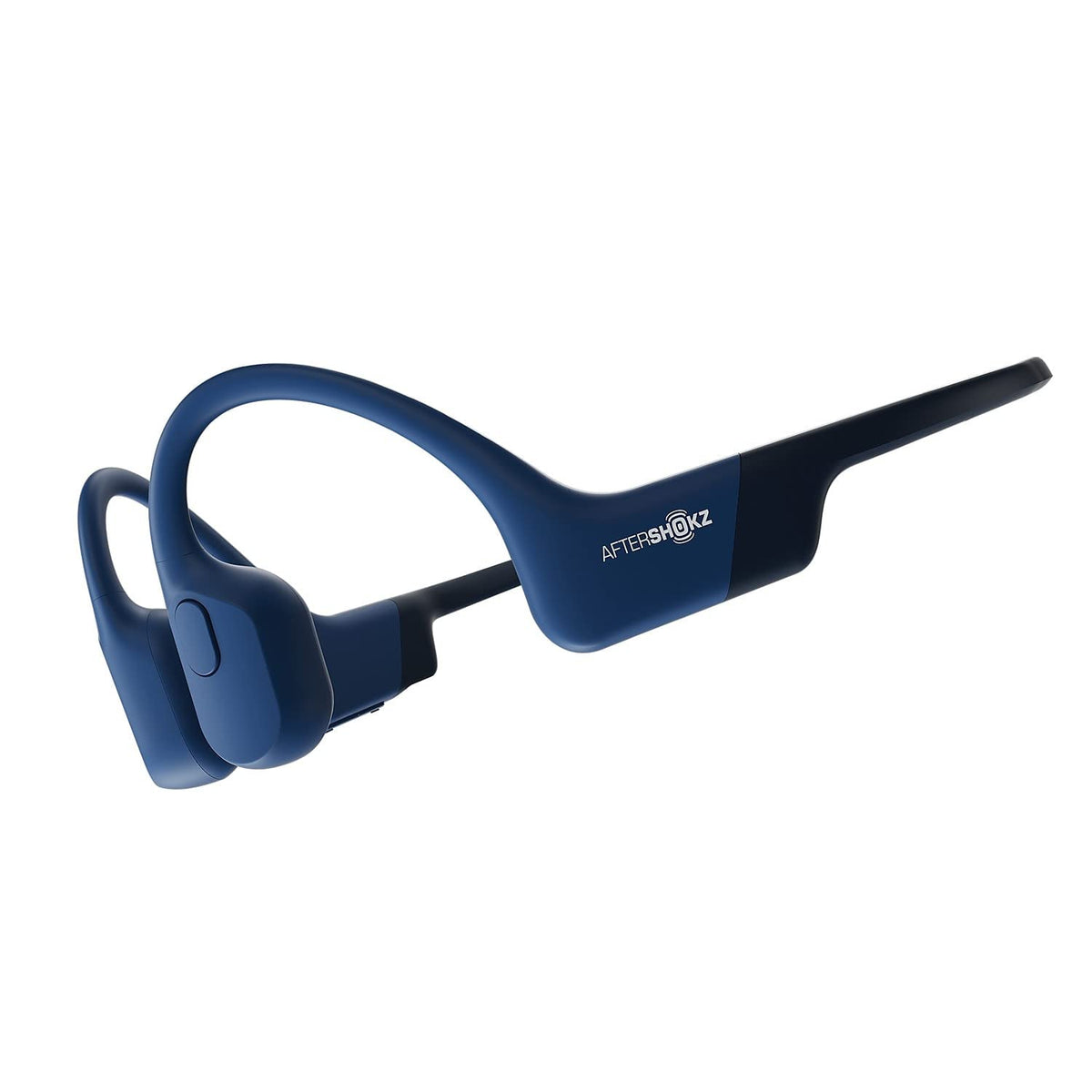 Aftershokz Aeropex bone conduction technology delivers sound while keeping ears free.