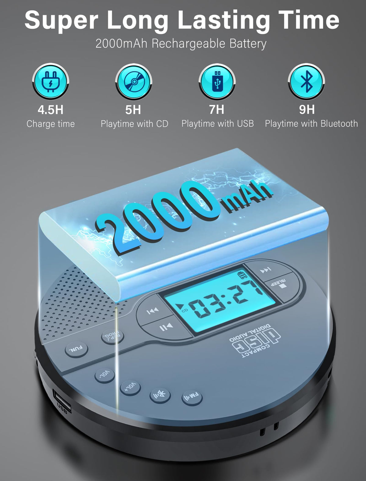 AFU dual stereo speakers close-up delivering fuller sound without earbuds