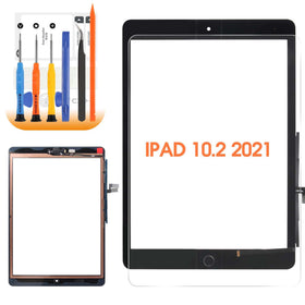 AGCUT front assembly for iPad 9th Gen showing clean fit and restored display function
