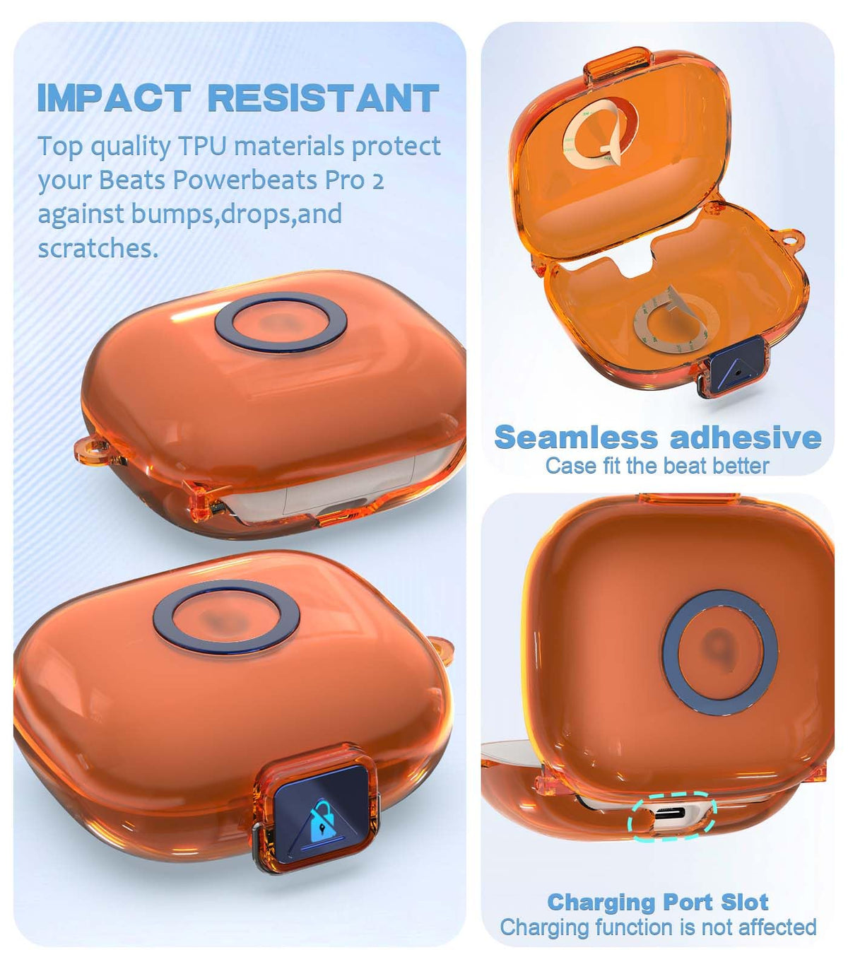 Back view of the AGENTNANO case highlighting durable exterior protection
