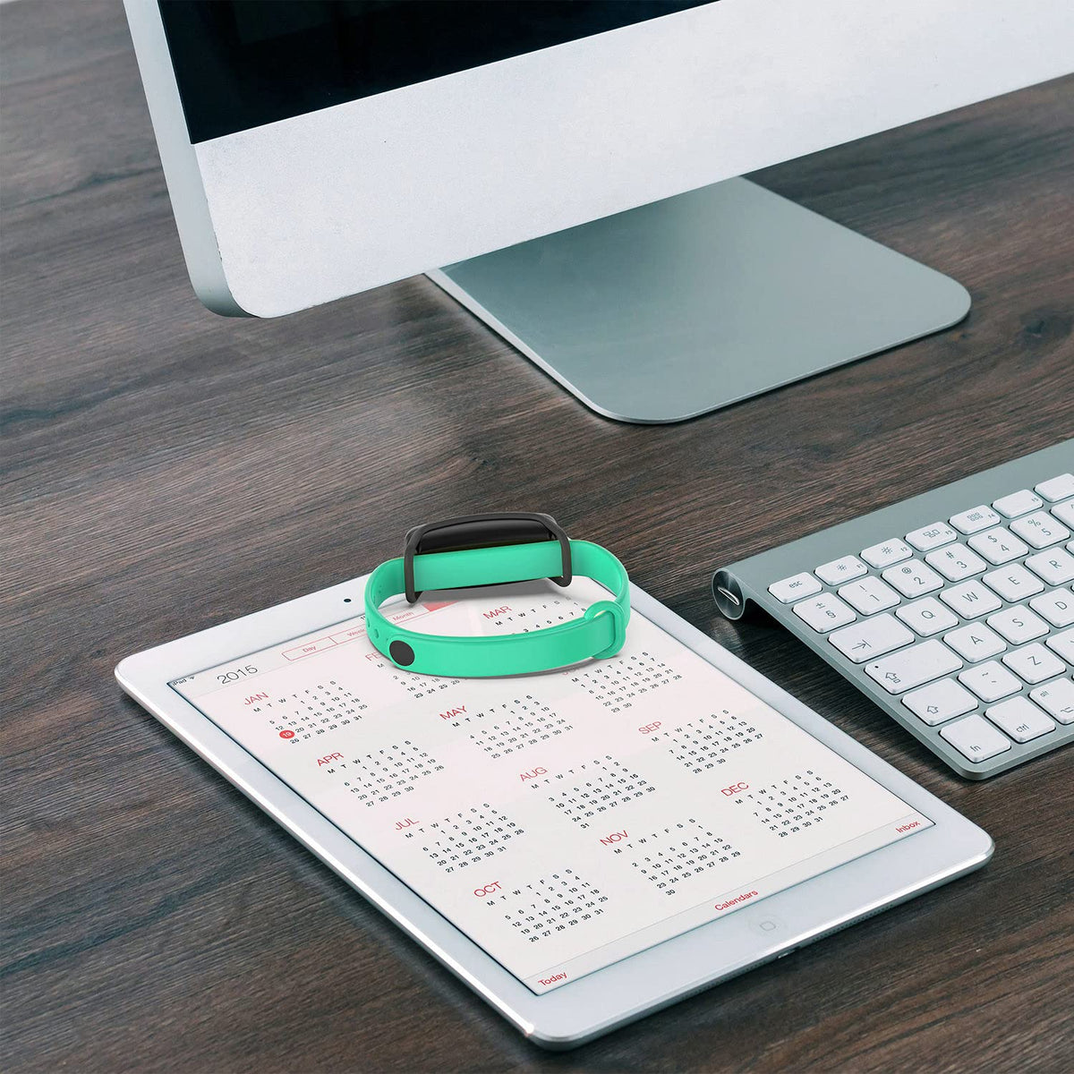 AGGDSH black white teal bands displayed together offering color variety and styling options