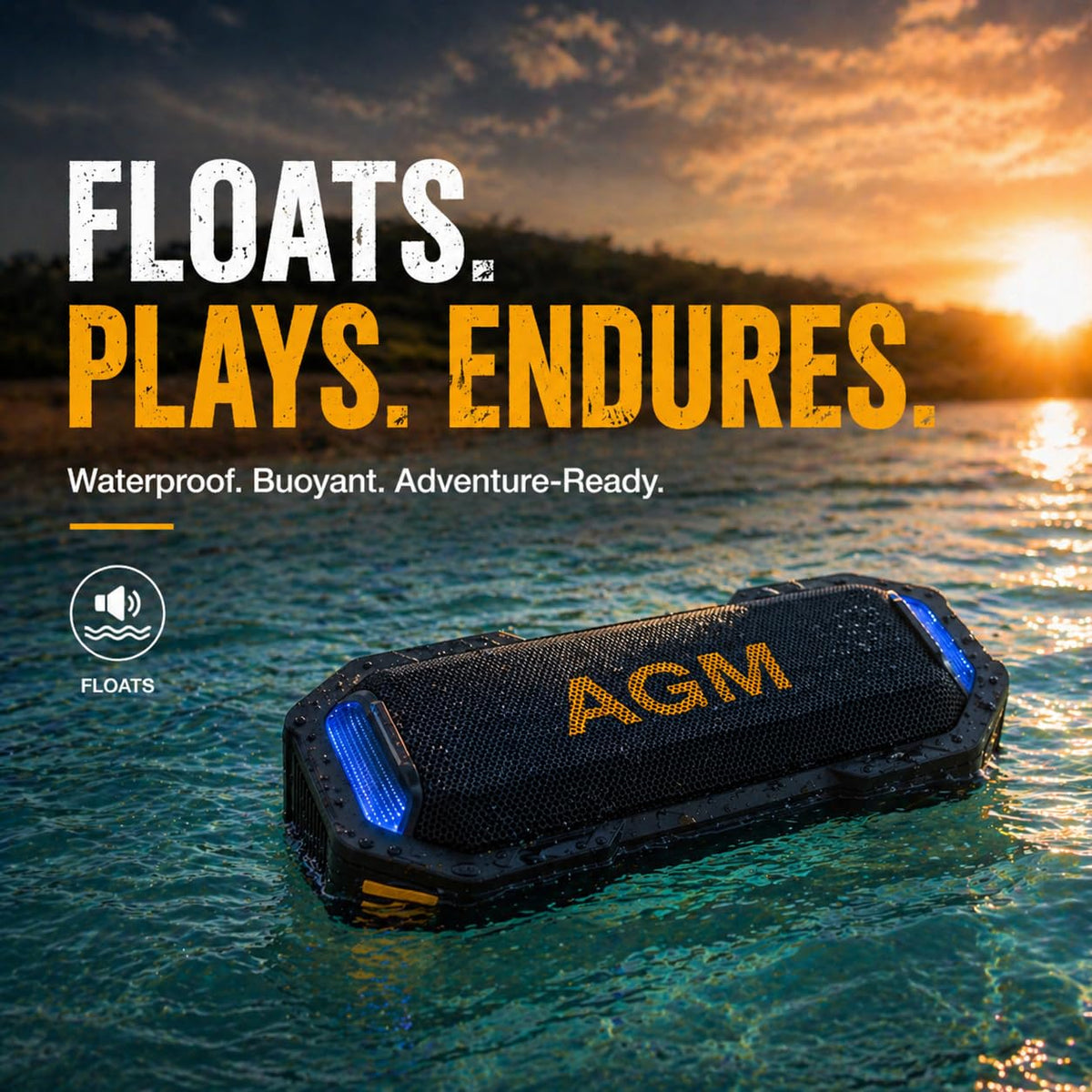 AGM MagROCK magnet base close-up demonstrating secure metal attachment benefit