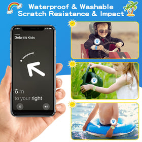 AGMZ Breathable silicone band, comfortable all-day wear for kids.