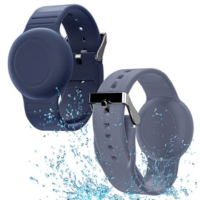 AGMZ AirTag bracelet on a child's wrist, comfortable and secure for daily wear.