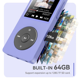 AGPTEK A02 held in hand to show pocket-friendly portability