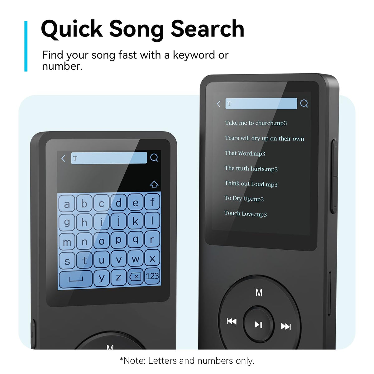 AGPTEK A02 held in hand showing compact size and pocket-friendly portability