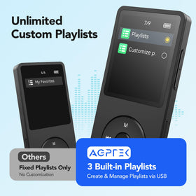 AGPTEK A02PL microSD slot with card showing expandable storage benefit