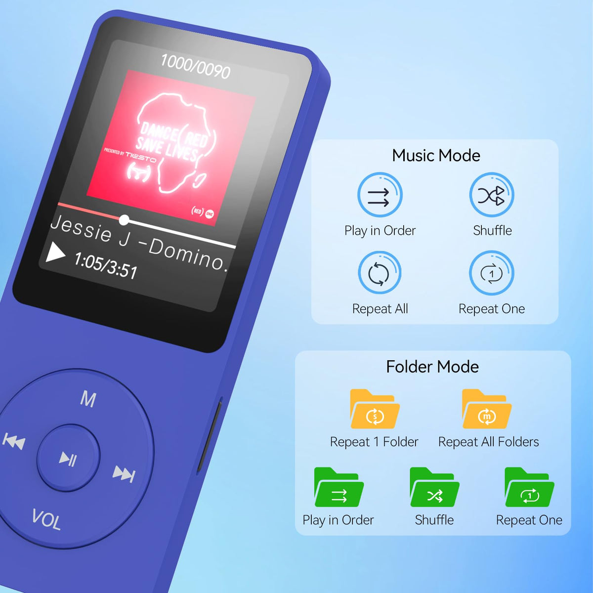 AGPTEK A02PL with aux cable in car illustrating in-vehicle music playback convenience