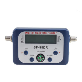 AGPTEK digital satellite meter backlit LCD improves readability