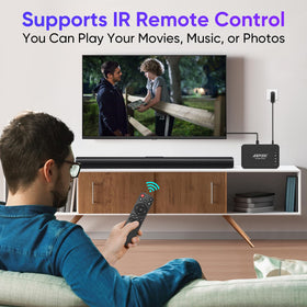 AGPTEK fast forward and rewind controls for smooth playback.