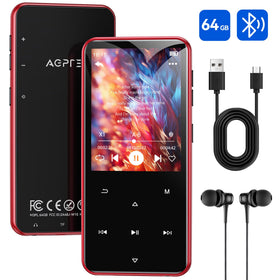 AGPTEK M3 used while running showing fitness features and hands-free use