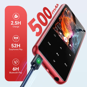 AGPTEK M3 paired with wireless headphones showing Bluetooth 5.3 convenience