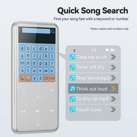 AGPTEK M3 with microSD inserted, demonstrating expandable storage and capacity benefit