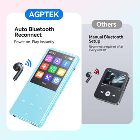 AGPTEK M6 built-in speaker producing sound for quick hands-free listening