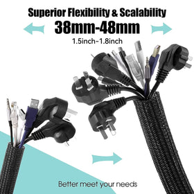 AGPTEK pet-proof cable protector keeps cords safe from chewing