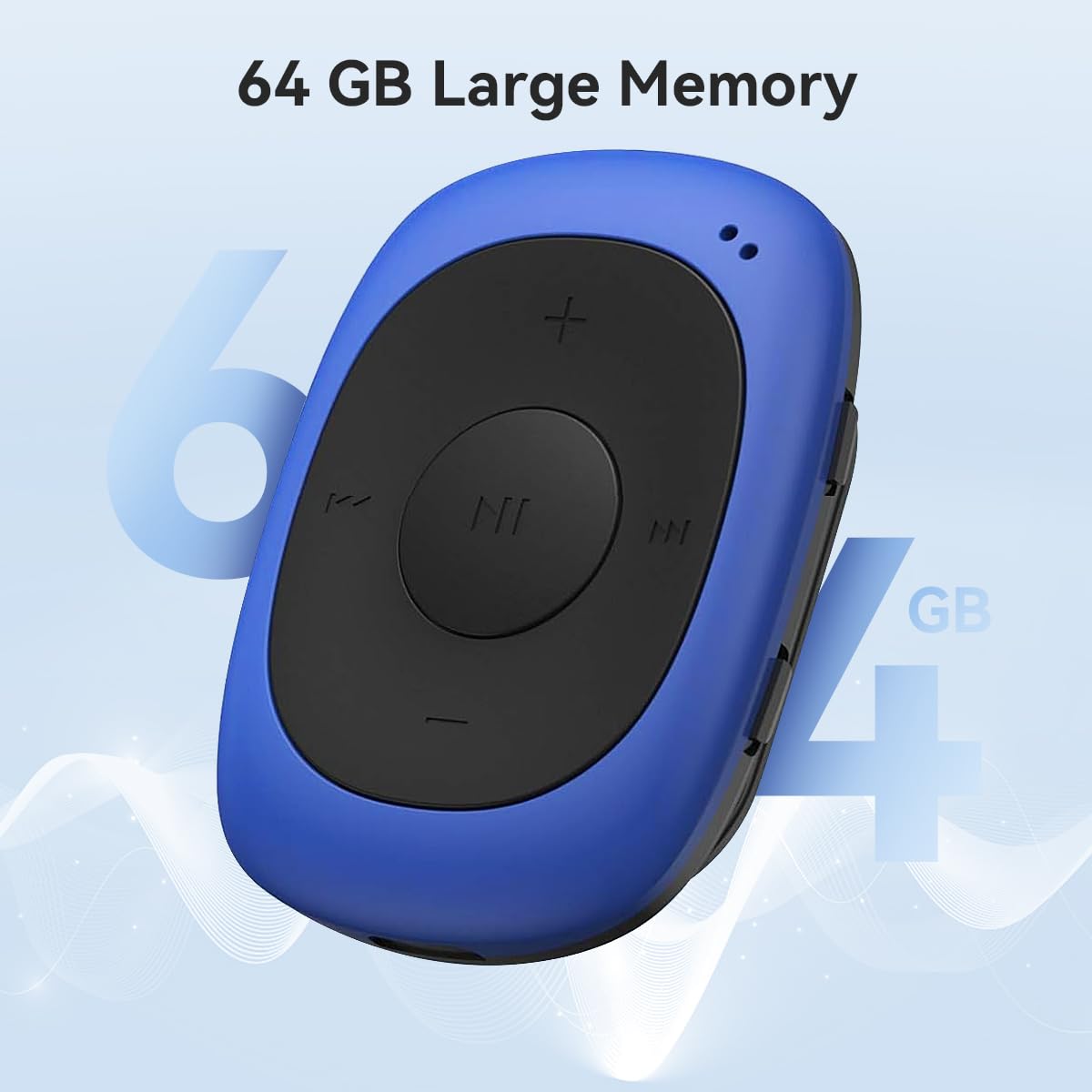AGPTEK player in sweatproof silicone case protecting device during workouts