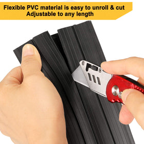 AGPTEK non-conductive cable protector ensuring safe cable coverage