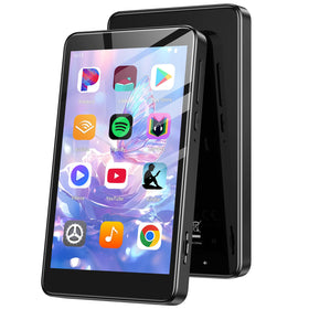 AGPTEK T08X 160GB MP3 player with Bluetooth and WiFi for offline music and video
