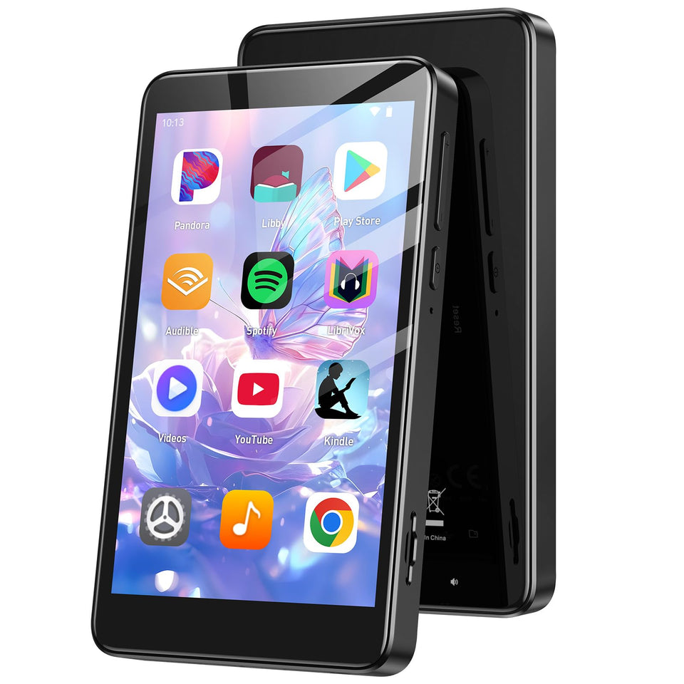 AGPTEK T08X 160GB MP3 player with Bluetooth and WiFi for offline music and video