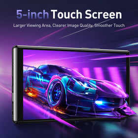 AGPTEK T09 128GB storage offers ample space for music and films