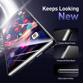 AGPTEK T09 metal-glass design offers a premium look and feel