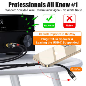 AGVEE dual 32-bit DAC chip delivers higher sampling rates for clearer sound.