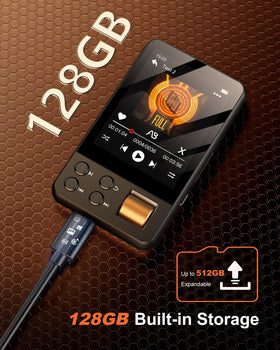 AGXOV clipped to running gear for secure hands-free listening