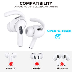 AHASTYLE anti-slip design keeps AirPods Pro 2 in place during runs