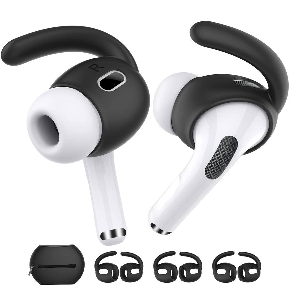 AHASTYLE AirPods Pro 2 earhooks front view for secure fit during workouts