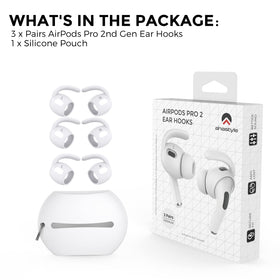 AHASTYLE lightweight silicone maintains ear comfort during extended use
