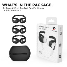 AHASTYLE Packaging showing product components and pouch